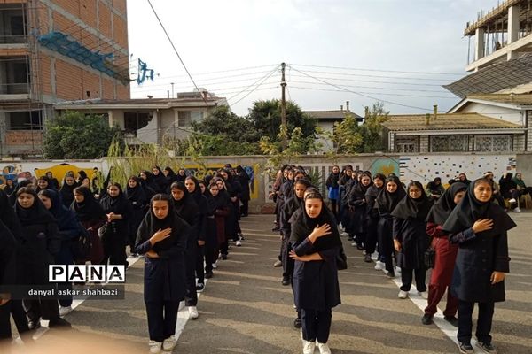 مانور بازگشایی مدارس در نور