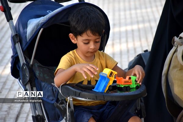پیاده‌روی کودکان در ایام اربعین
