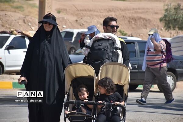 پیاده‌روی کودکان در ایام اربعین