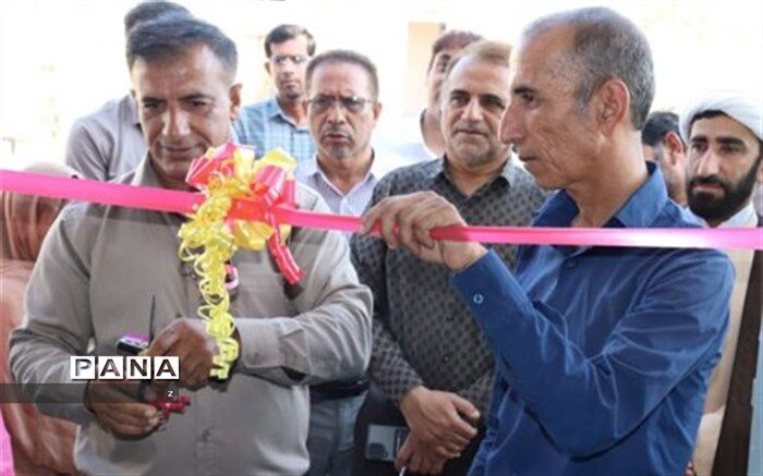 آموزشگاه ۴ کلاسه خیرساز زنده یاد محمد مهدی فلاحی در شهرستان قلعه گنج افتتاح شد