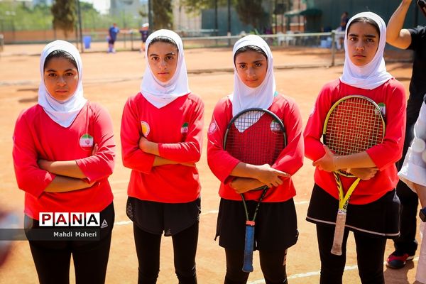 بازدید مسئولان ورزش کشور از اردوی تیم ملی تنیس