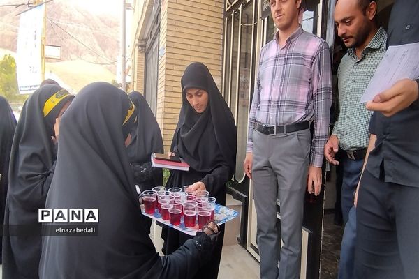 موکب دانش‌آموزی اربعین‌حسینی در شهرستان فیروزکوه