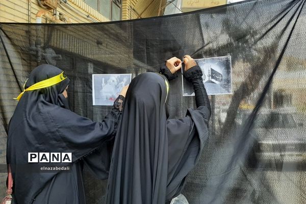 موکب دانش‌آموزی اربعین‌حسینی در شهرستان فیروزکوه