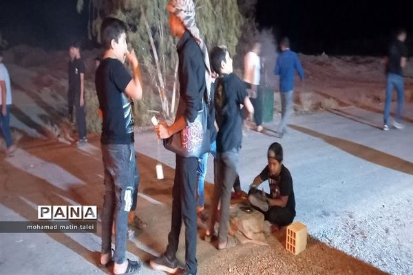 پذیرایی موکب‌ها از زوار اربعین حسینی در بافق