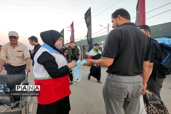 راهپیمایی اربعین در کربلا