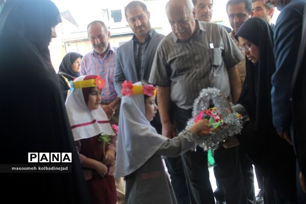 مانور بازگشایی مدارس در گلوگاه