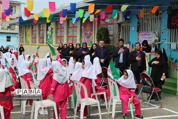 مانور بازگشایی مدارس در ساری