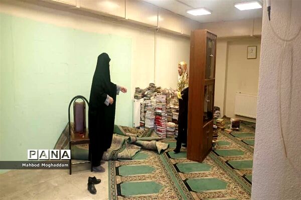 آماده سازی دبیرستان شهیده قزوینی منطقه ۱۳ برای بازگشایی در اول مهر