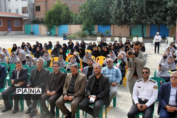 مانور استانی بازگشایی مدارس در ساری