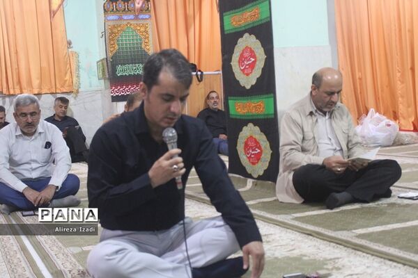عزاداری اربعین حسینی و زیارت عاشورا در اداره‌کل آموزش و پرورش استان بوشهر
