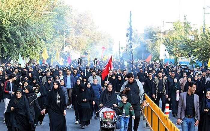 آیین پیاده‌روی جاماندگان اربعین در پایتخت آغاز شد
