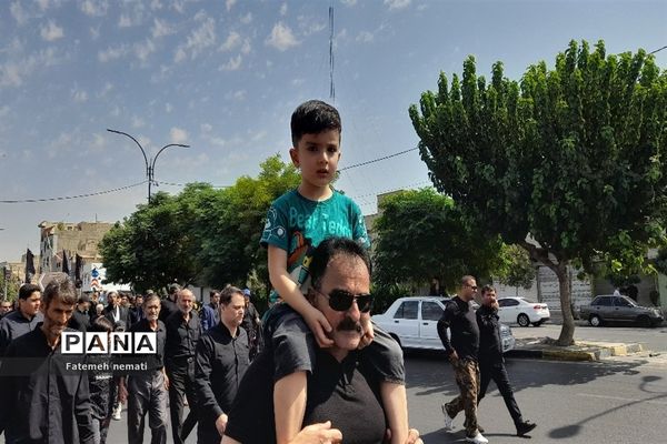 مراسم پیاده‌روی جاماندگان اربعین حسینی در ملارد
