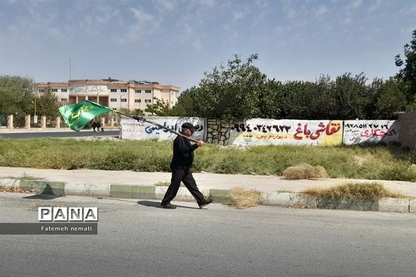 مراسم پیاده‌روی جاماندگان اربعین حسینی در ملارد