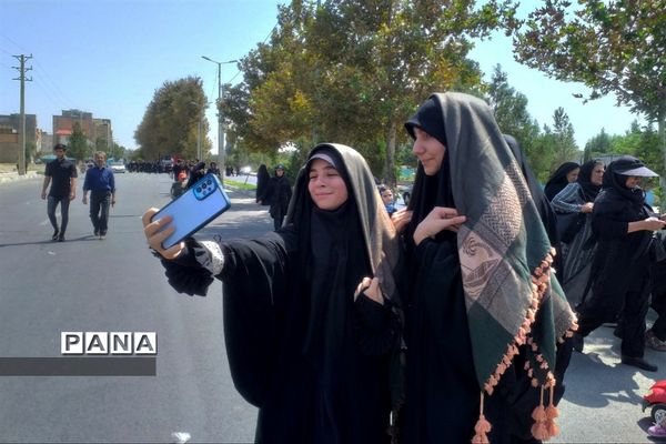 مراسم پیاده‌روی جاماندگان اربعین حسینی در ملارد