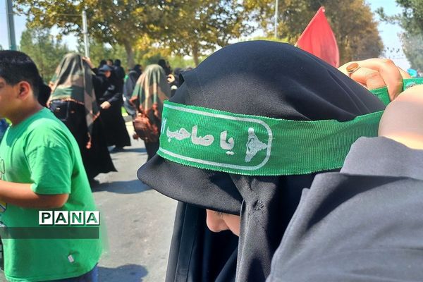 مراسم پیاده‌روی جاماندگان اربعین حسینی در ملارد