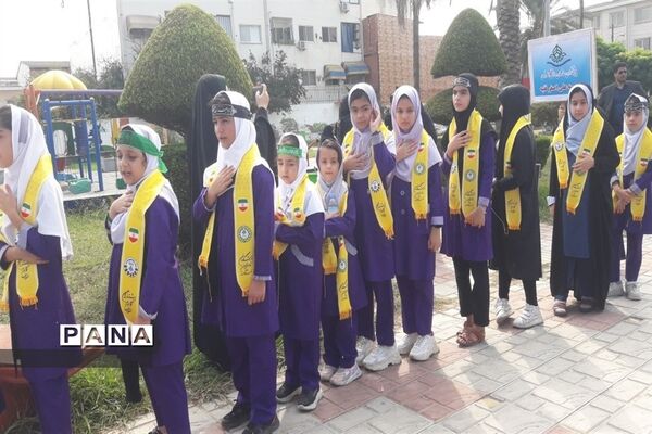همایش عزاداران اربعین حسینی  با کاروان زینب (س) در جویبار