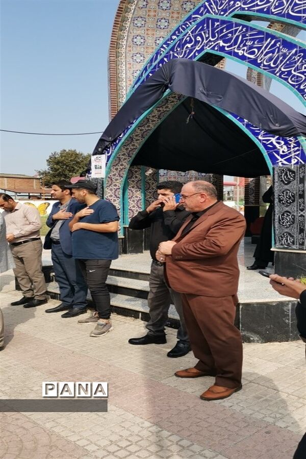 همایش عزاداران اربعین حسینی  با کاروان زینب (س) در جویبار