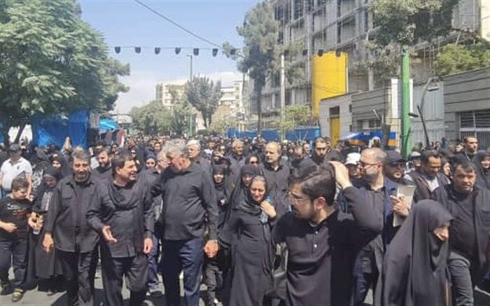 مخبر در پیاده‌روی جاماندگان اربعین حاضر شد