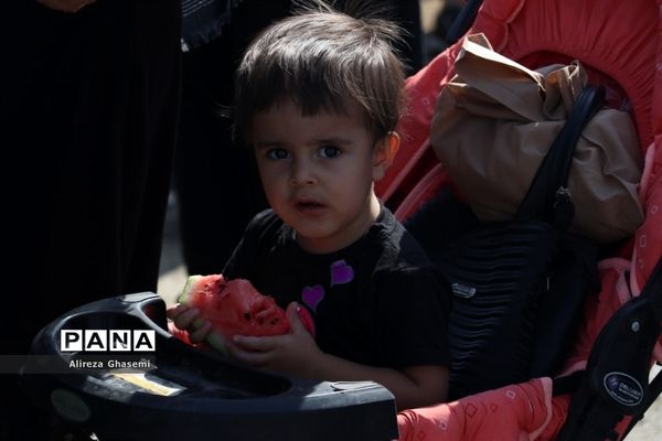 مراسم پیاده‌روی دل‌های اربعین در شهر اراک