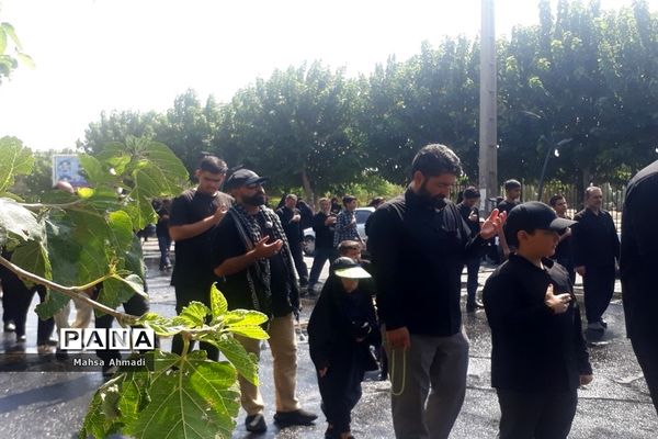 مراسم پیاده‌روی عاشقان جامانده‌ اربعین