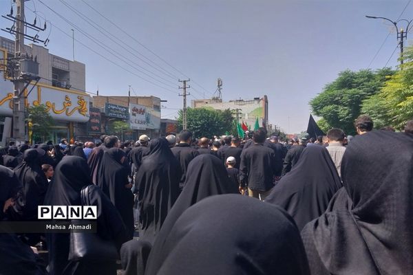 مراسم پیاده‌روی عاشقان جامانده‌ اربعین