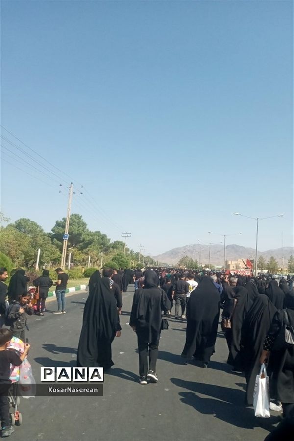 پیاده روی اربعین در شهرستان کاشمر