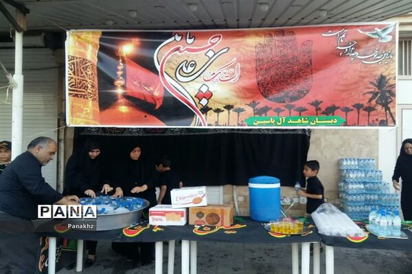 موکب آموزش و پرورش دزفول در مرز چزابه