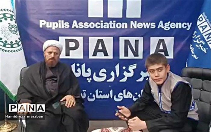 قاسم ابن‌الحسن الگوی زندگی را برای همه دانش‌آموزان ترسیم کرد/فیلم