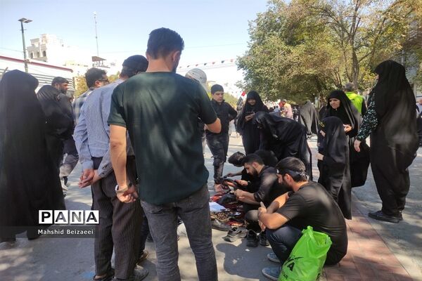 برگزاری مراسم و عزاداری جاماندگان اربعین در مشهد مقدس