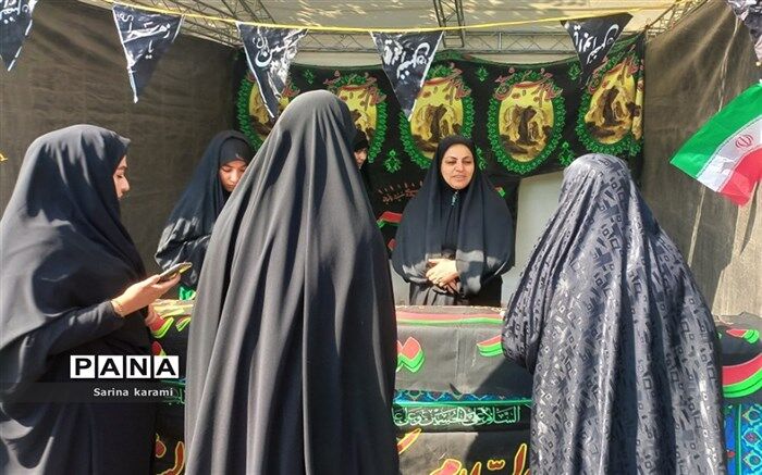 مراسم جاماندگان اربعین شهرستان رباط‌کریم/فیلم