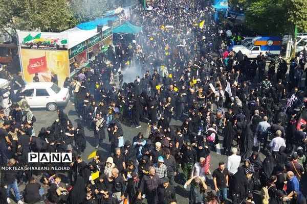 موکب حب الحسین(ع)  فشافویه درمسیر پیاده‌روی جاماندگان اربعین حسینی