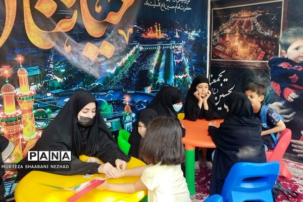 موکب حب الحسین(ع)  فشافویه درمسیر پیاده‌روی جاماندگان اربعین حسینی