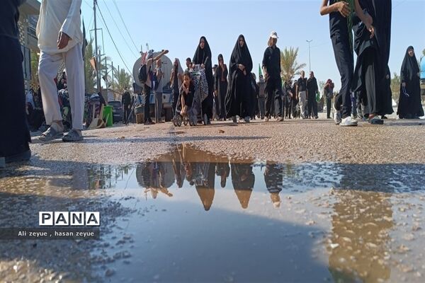 پیاده‌روی زائرین اربعین حسینی