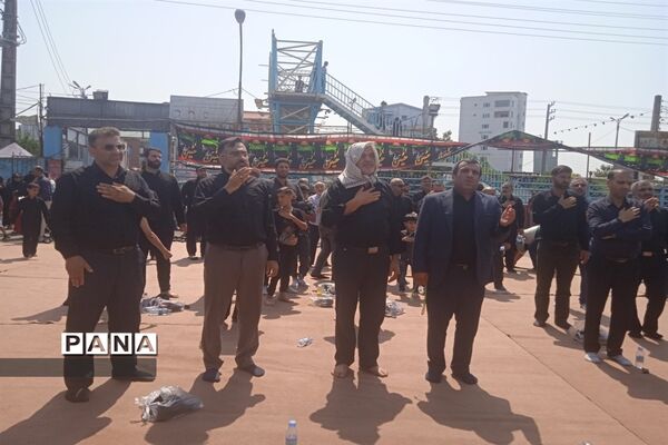 مراسم عزاداری اربعین در محمود‌آباد