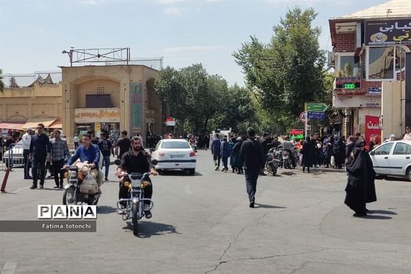 پیاده‌روی جاماندگان اربعین درشیراز