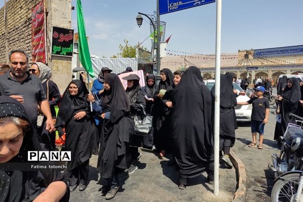 پیاده‌روی جاماندگان اربعین درشیراز