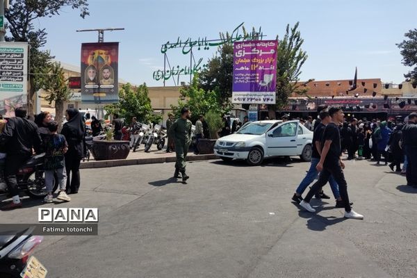 پیاده‌روی جاماندگان اربعین درشیراز