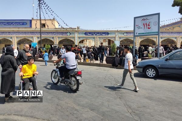پیاده‌روی جاماندگان اربعین درشیراز