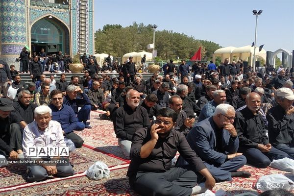 آیین پیاده‌روی حرم تا حرم در کاشمر