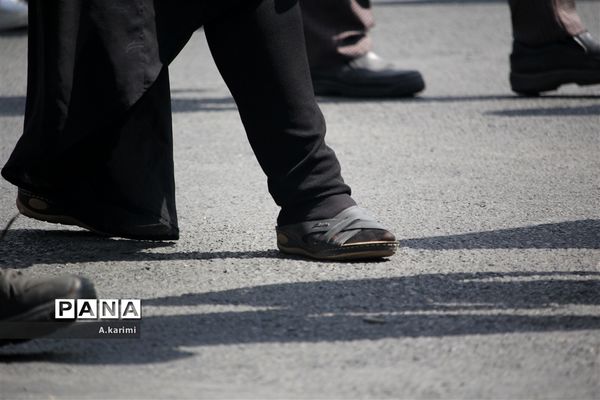 پاهای جا مانده اربعین1402