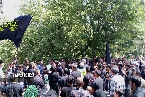 همایش پیاده‌روی جاماندگان حسینی از حرم تا حرم در شهرستان بن