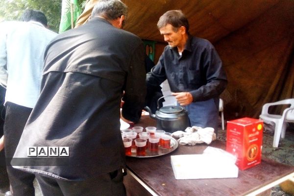 همایش پیاده‌روی جاماندگان حسینی از حرم تا حرم در شهرستان بن