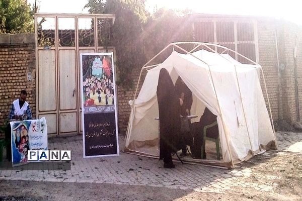 همایش پیاده‌روی جاماندگان حسینی از حرم تا حرم در شهرستان بن