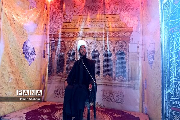 مراسم عزاداری روز اربعین درآستان مقدس امامزاده سید محمد(ع)کاشمر