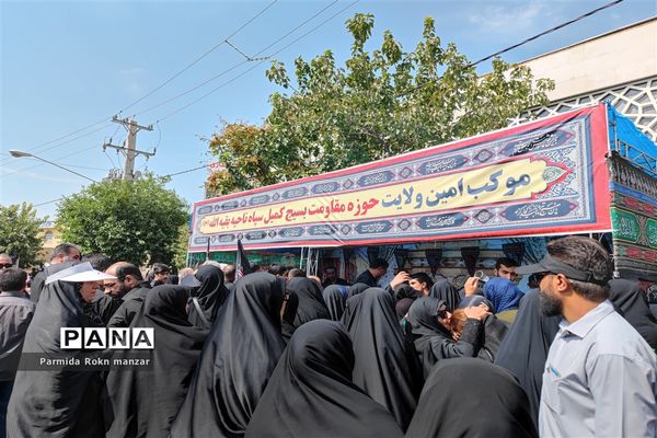 پیاده روی جاماندگان اربعین درشیراز