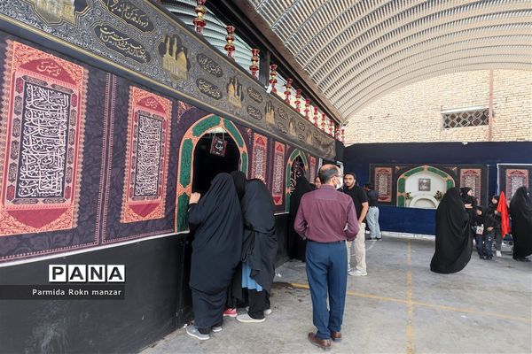 پیاده روی جاماندگان اربعین درشیراز