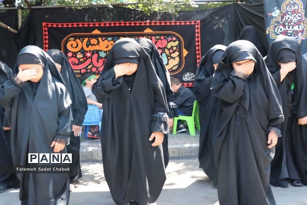 حال و هوای کودکان در راهپیمایی جاماندگان اربعین