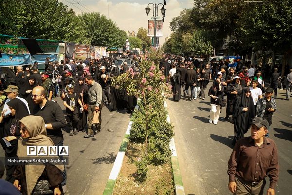 موکب عشاق الحسین در مسیر جاماندگان اربعین