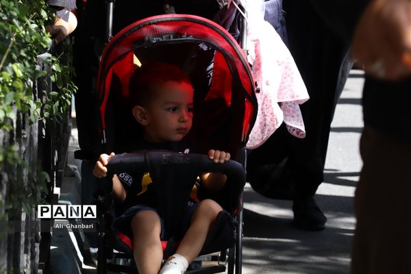 مراسم پیاده‌روی جاماندگان اربعین حسینی تبریز