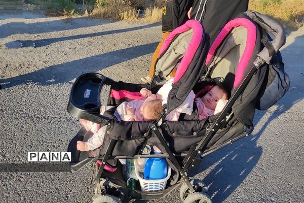 مراسم پیاده‌روی جاماندگان اربعین شهرستان شیروان